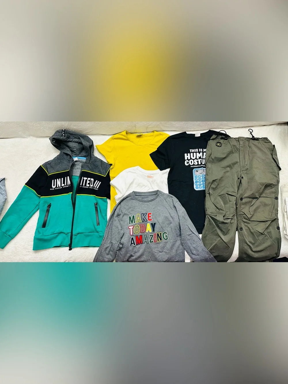Lot Boys Clothes Jacket Pants Size 7/8 Years Excellent Condition